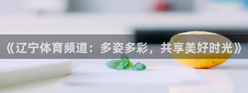 360足球直播高清：《辽宁体育频道：多姿多彩，共享美好时光》
