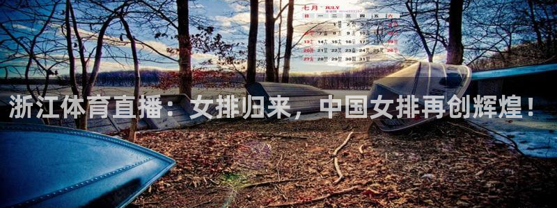 360足球体育直播无插件高清：浙江体育直播：女排归来，中国女排再创辉煌！